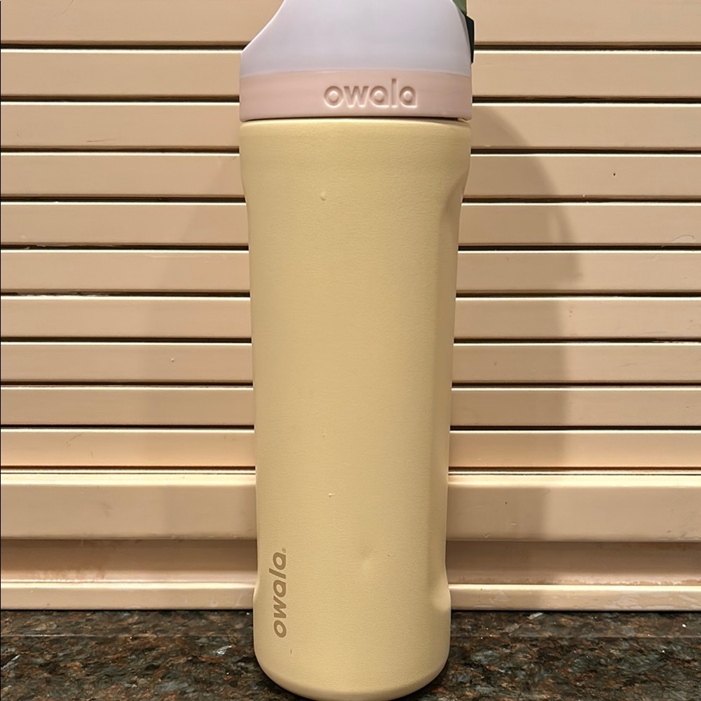 Owala Yellow Water Bottle
